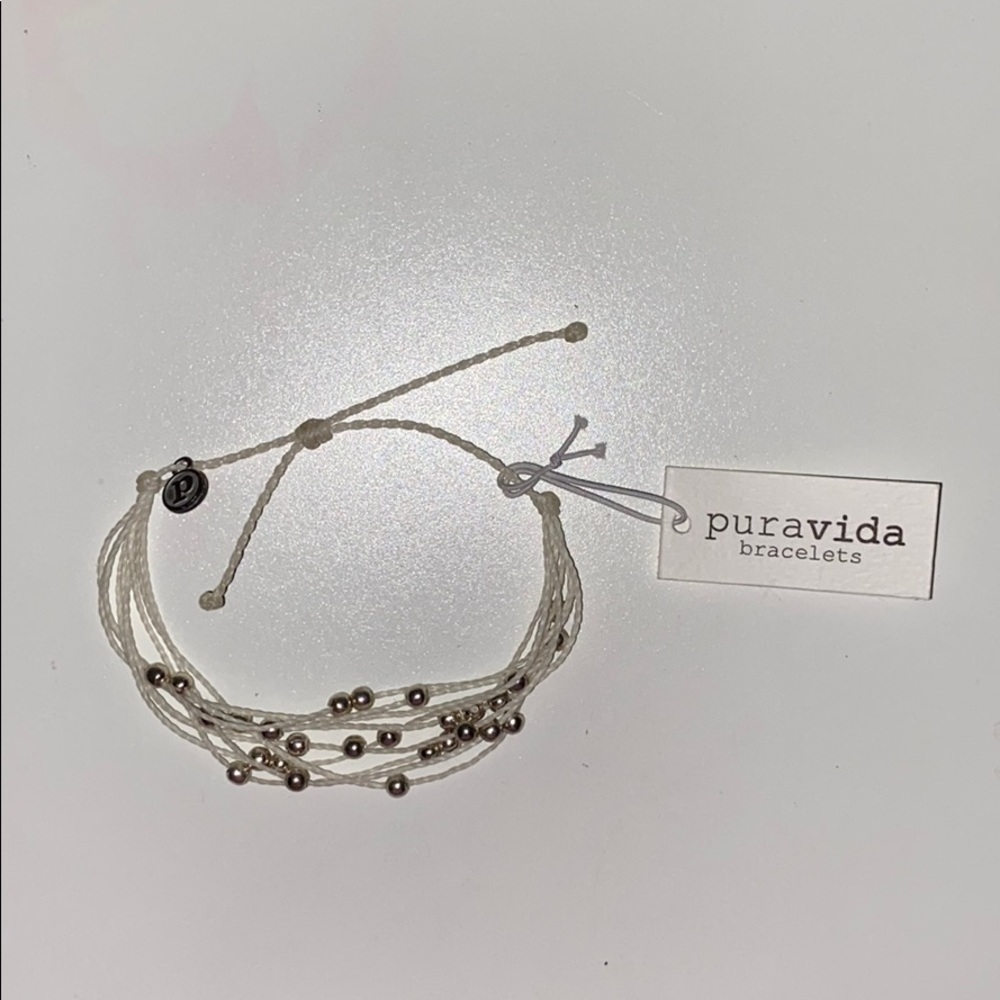 Puravida : premium bracelet in white